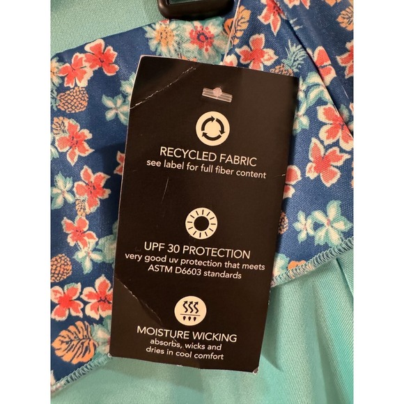 Ocean + Coast Blue with Tropical Design Skirt Size L‎ NWT - Picture 4 of 7